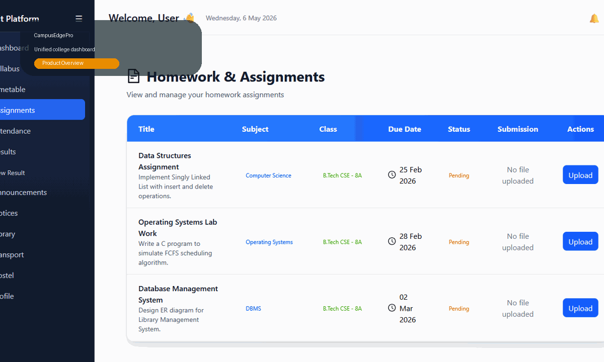 CampusEdgePro product overview preview